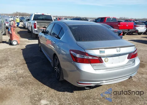 2017 Honda Accord Sport from USA, damaged, VIN 1HGCR2F65HA117817